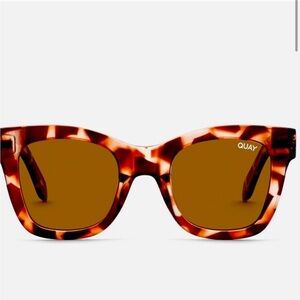 Quay After Hours Tortoiseshell Polarized Sunglasses